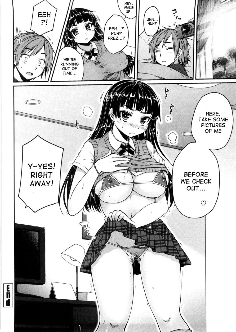 Hentai Manga Comic-I don't like...being seen-Read-20